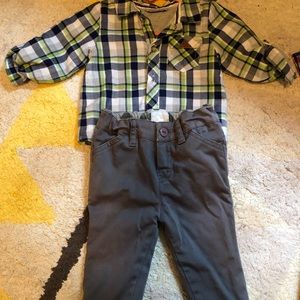 Mayoral shirts/ Little Tailor pants